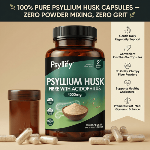 Psyllify™ Psyllium Husk Capsules